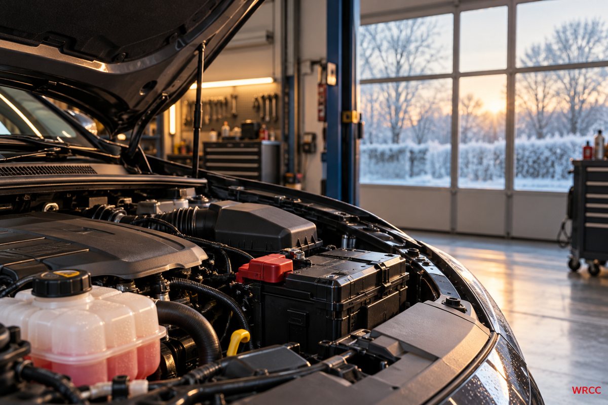 Areas we cover: winter vehicle check illustration